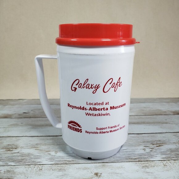 Travel Mug Galaxy Cafe Reynolds Alberta Museum Wetaskiwin Souvenir Advertising - Picture 4 of 8